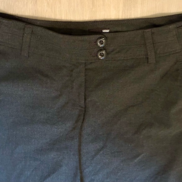 H&M Women’s Gray Work Slacks - Size 12, Stylish Office Dress Pants w/ Pockets - Picture 7 of 16
